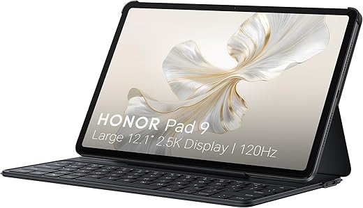 HONOR Pad 9, 12.1-inch Wi-Fi Tablet, 8GB+256GB, 120Hz 2.5K Eye Protection Display, 8 Speakers, Android 13, Space Grey
