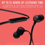 Beats Flex Wireless Earbuds - Black, Comfortable & High-Quality Sound - Image 3