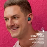 JLab GO Air Pop True Wireless Earbuds - Teal | In-Ear Bluetooth Headphones - Image 8