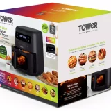 Tower Vortx 7.5L Air Fryer T17123 – Oil-Free Cooking – Black - Image 1