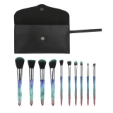 SY Professional 10-Piece Acrylic Makeup Brush Set - High-Quality Cosmetic Tools - Image 1