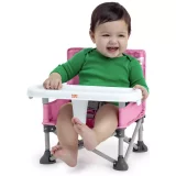 Bright Starts Pop N Sit Portable Booster Seat for Babies - Pink - Image 8