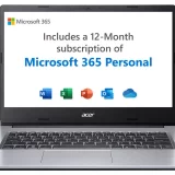 Acer Aspire 1 14-inch Cloudbook - Intel Celeron, 4GB RAM, 64GB Storage - Image 3