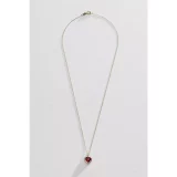 Revere 9ct Created Ruby & Diamond Pendant Necklace – Elegant Red Stone Jewelry - Image 4