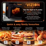 Tower Vortx 7.5L Air Fryer T17123 – Oil-Free Cooking – Black - Image 3