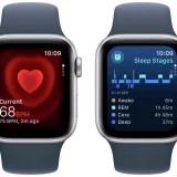 Apple Watch SE 40mm Aluminum Case with Storm Blue Sport Band (M/L) – GPS Smartwatch - Image 5