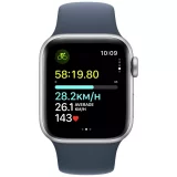 Apple Watch SE 40mm Aluminum Case with Storm Blue Sport Band (M/L) – GPS Smartwatch - Image 6