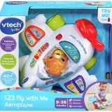 VTech 123 Fly With Me Aeroplane – Educational Toy for Children - Image 3