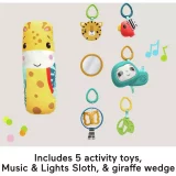 Fisher-Price 3-in-1 Rainforest Baby Gym – Sensory Playmat for Infants - Image 6
