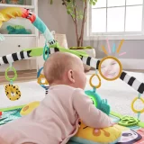 Fisher-Price 3-in-1 Rainforest Baby Gym – Sensory Playmat for Infants - Image 8