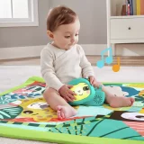 Fisher-Price 3-in-1 Rainforest Baby Gym – Sensory Playmat for Infants - Image 9