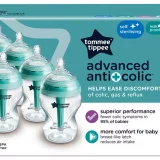 Tommee Tippee Advanced Anti-Colic Baby Bottles (6-Pack) – BPA-Free, Leak-Proof Design for Newborns - Image 3