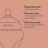Tommee Tippee Natural Start Anti-Colic Bottles | Newborn Essentials (4-Pack) - Image 4