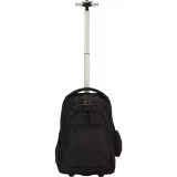 IT Luggage 28L Wheeled Backpack – Black, Travel & School Bag - Image 3