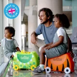 Tipu Tiger 4-Wheel Ride-On Suitcase – Lightweight & Fun for Kids - Image 6