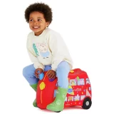 Peppa Pig Trunki Kids Ride-On Suitcase – 4 Wheel Hard Shell (Red) - Image 5