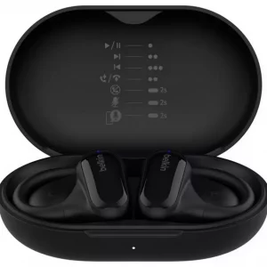 Belkin SoundForm Open-Ear Wireless Earbuds – Secure Fit & Clear Sound