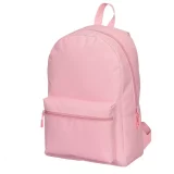 Trendy Pink Classic Backpack for Work & College - Image 3