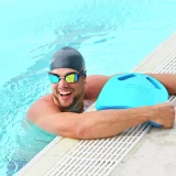Zoggs Easy Fit Silicone Swim Cap - Black for Comfort & Durability - Image 3