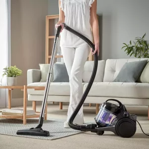 Bush Bagless Cylinder Vacuum Cleaner – Corded, for Deep Clean Floors