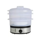 Cookworks Electric Steamer - 3 Stainless Steel Bowls for Versatile Cooking - Image 2