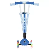 Globber Expert Foldable 3-Wheel Scooter - Blue | Durable & Compact Kids Scooter - Image 4