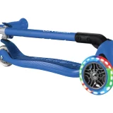 Globber Expert Foldable 3-Wheel Scooter - Blue | Durable & Compact Kids Scooter - Image 9