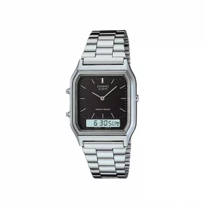 Casio Silver Stainless Steel Watch – Elegant & Durable