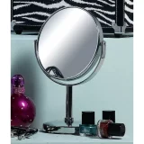 Danielle Creations Chrome Vanity Mirror - Elegant Beauty Mirror - Image 2