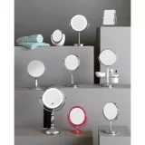 Danielle Creations Chrome Vanity Mirror - Elegant Beauty Mirror - Image 3