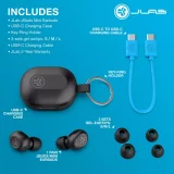 JLab JBuds Mini In-Ear Wireless Earbuds – Lightweight & Secure Fit - Image 4