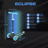 Blue Evo Eclipse 3-Wheel Kids Scooter - Image 4