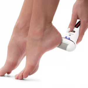 Rio Go Smooth 60-Second Pedicure Foot File - Quick & Effective Foot Care Tool