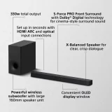 Sony HT-SC40 2.1Ch Bluetooth Soundbar with Wireless Subwoofer - Premium Sound Quality - Image 3