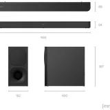 Sony HT-SC40 2.1Ch Bluetooth Soundbar with Wireless Subwoofer - Premium Sound Quality - Image 8