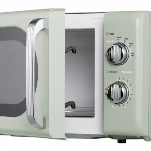 De'Longhi Argento Flora 800W Microwave - Sage Green | Compact & Stylish Kitchen Appliance