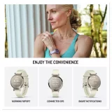 Garmin Lily 2 Smartwatch - Cream Gold & Coconut Edition for Women - Image 6