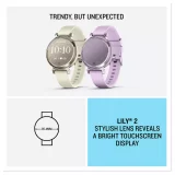 Garmin Lily 2 Smartwatch - Cream Gold & Coconut Edition for Women - Image 9