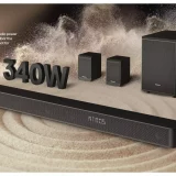 Hisense AX5100G 340W 5.1Ch Bluetooth Soundbar with Wireless Subwoofer - Image 7