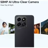 HONOR X6b 128GB SIM-Free AI Smartphone - Midnight Black - Image 6