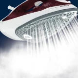 Tefal Express Steam Iron FV2869 – White & Ruby Red, Powerful Fast Heat - Image 3