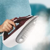 Tefal Express Steam Iron FV2869 – White & Ruby Red, Powerful Fast Heat - Image 7