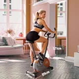 Marcy Start ME-708 Magnetic Upright Exercise Bike - Quiet & Smooth Indoor Cycling - Image 1