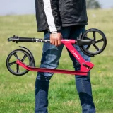 Zinc Trace Foldable Big Wheel Scooter - Red | Best Kids & Adults Scooter for Easy Transport - Image 12