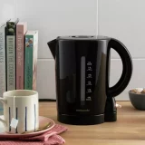 Cookworks WK8321 Black Basic Kettle - 1.7L Electric Water Boiler - Image 1
