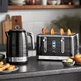 Russell Hobbs Inspire Electric Kettle 24361 – Black Textured Design - Image 3