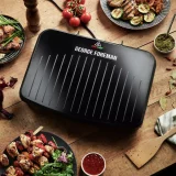 George Foreman 25820 Large Health Grill | Fat-Reducing Indoor Electric Grill - Image 3