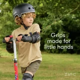 Zinc Red 3-Wheel Racecar Scooter with LED Lights - Image 5