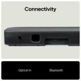 LG SQM1 2-Channel Bluetooth Soundbar - All-In-One Audio Solution - Image 5