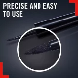 Rimmel Waterproof Liquid Eyeliner – Exaggerate Black Shade - Image 5